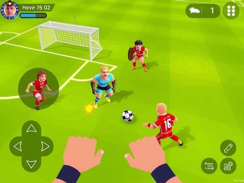 Mighty Handball Gladiators gameplay screenshot